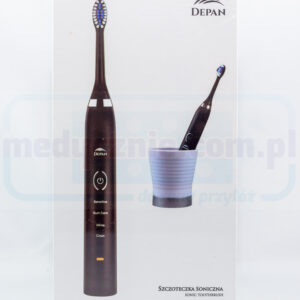 Szczoteczka soniczna z ładowarką w formie kubka Kolor: perłowo-biała